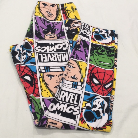 Marvel Pants - Marvel large leggings only worn twice